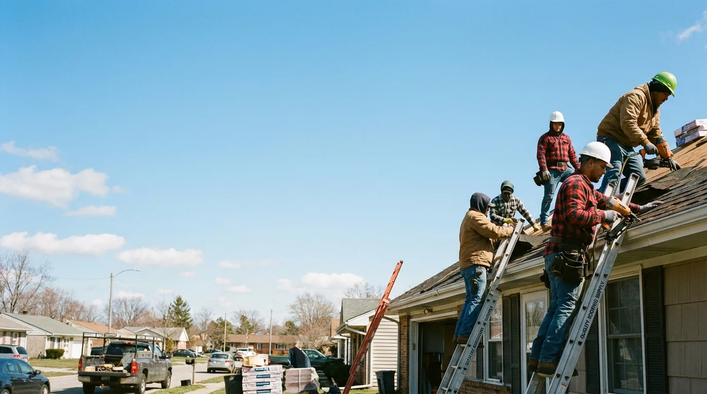 Roofing in Lequire, OK near me